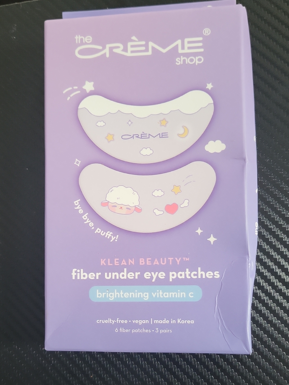 The Crème Shop‎ Brightening Vitamin C Fiber Under Eye Patches